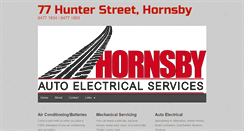 Desktop Screenshot of hornsbyauto.com.au